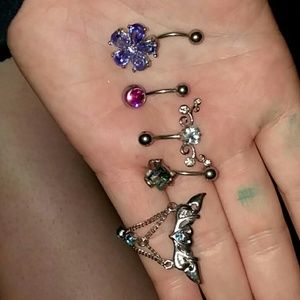 Belly button rings